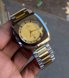 FITRON Original Sapphair Ceramic Watch - Gold & Black