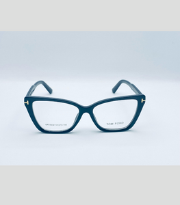 🕶️ Product Title: Tom Ford Inspired Cat-Eye Eyeglass Frames – Unisex Stylish Optical Glasses (Multiple Colors)