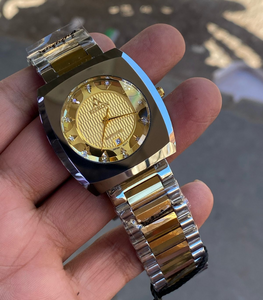 FITRON Original Sapphair Ceramic Watch - Gold & Black